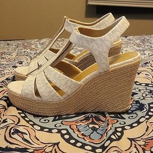 Michael Kors Berkley Wedge Bright White